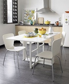 Сочетание кухонного стола и стульев: правила выбора