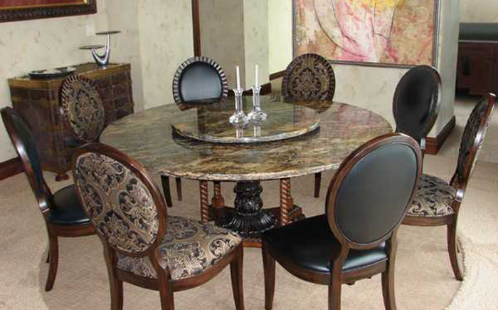 Гранитный стол: роскошное дополнение интерьера кухни